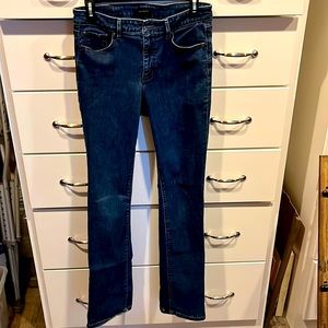 Ann Taylor straight leg jeans size 8 long